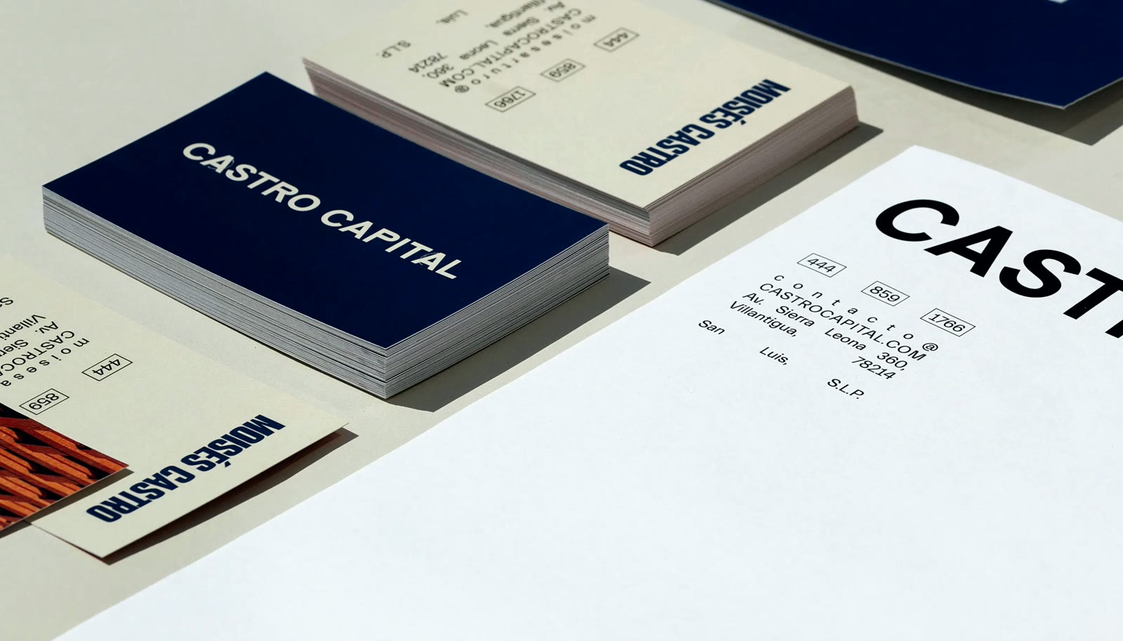 Castro Capital — brand identity